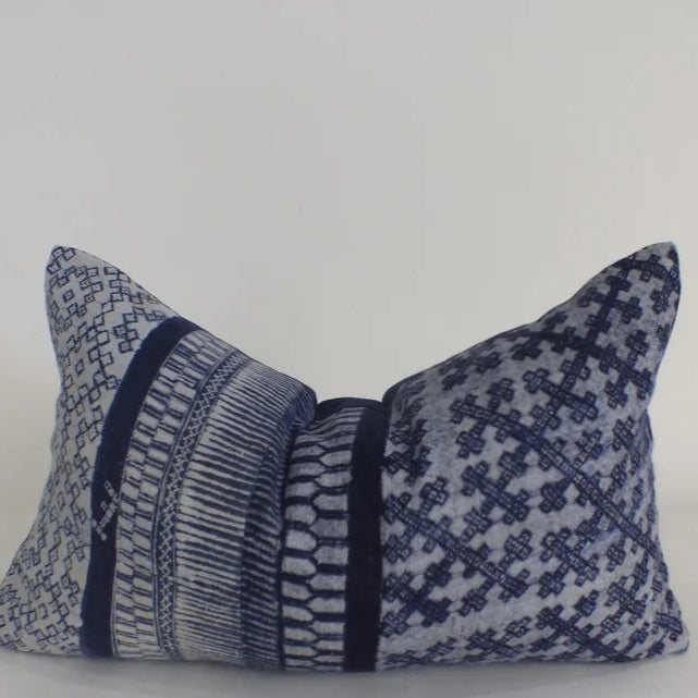 "Saint" Vintage Lumbar Pillow