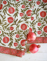 PAR Tea Towel Pomegranate Red