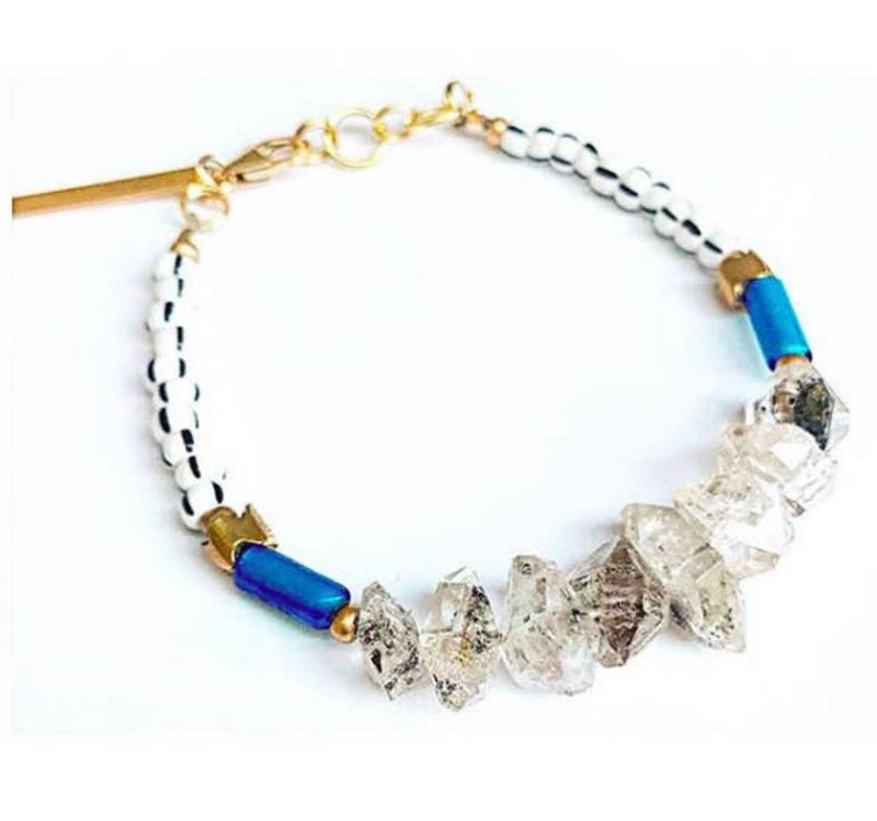 CC - Herkimer Diamond Quartz Bracelet