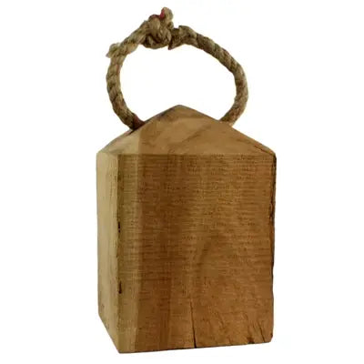 Skagway Decorative Wood Weight - Square