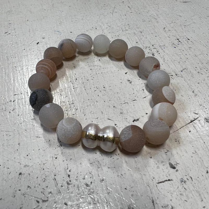 CC - Stone/pearl bracelet