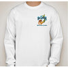 -NPB Tee -   Big Corona - Long Sleeve Newport Beach T Shirt in White, by Rick Rietveld