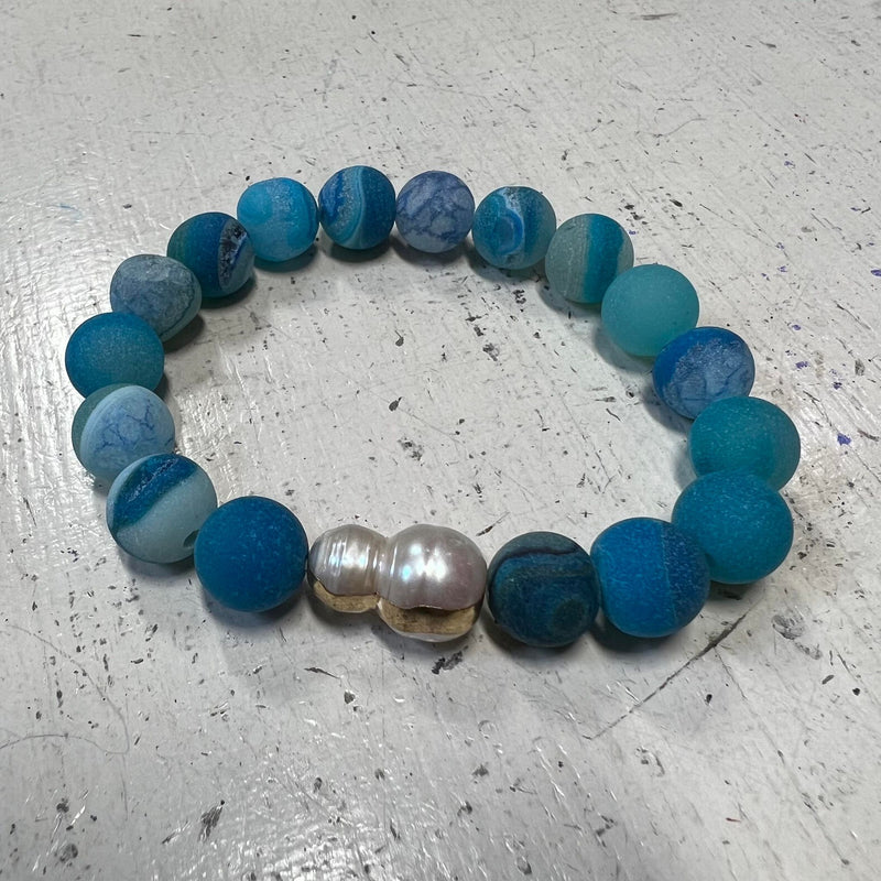CC - Stone/pearl bracelet