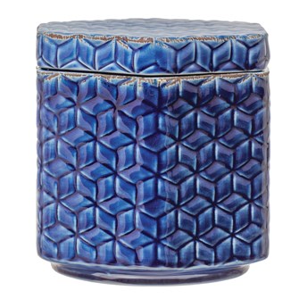 NS Jar with Crackled Glaze