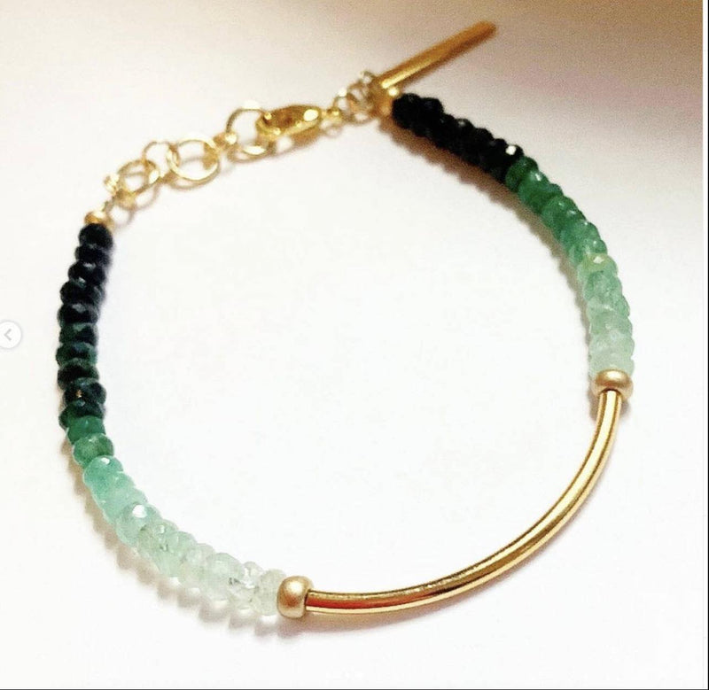 CC - Emerald Crystal Bracelet
