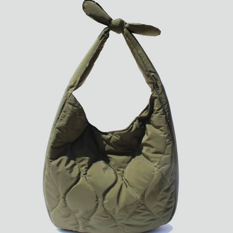 CC - SL Quilted Hobo Bag