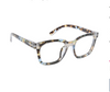 To the Max, by Peepers, are a chunky oversized frame reader glass in blue quartz.