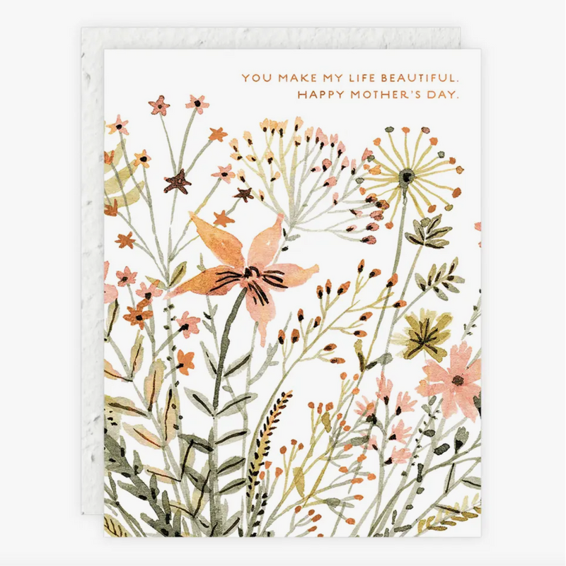 GNB Wildflowers - Mother's Day card