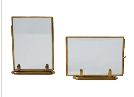 NS Brass and Glass Photo Frame