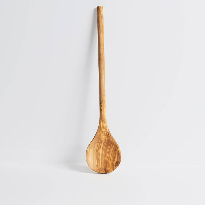 WS Round Olive Wood Cooking Spoon