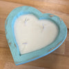 BC Heart-Shaped Wooden Bowl Candle