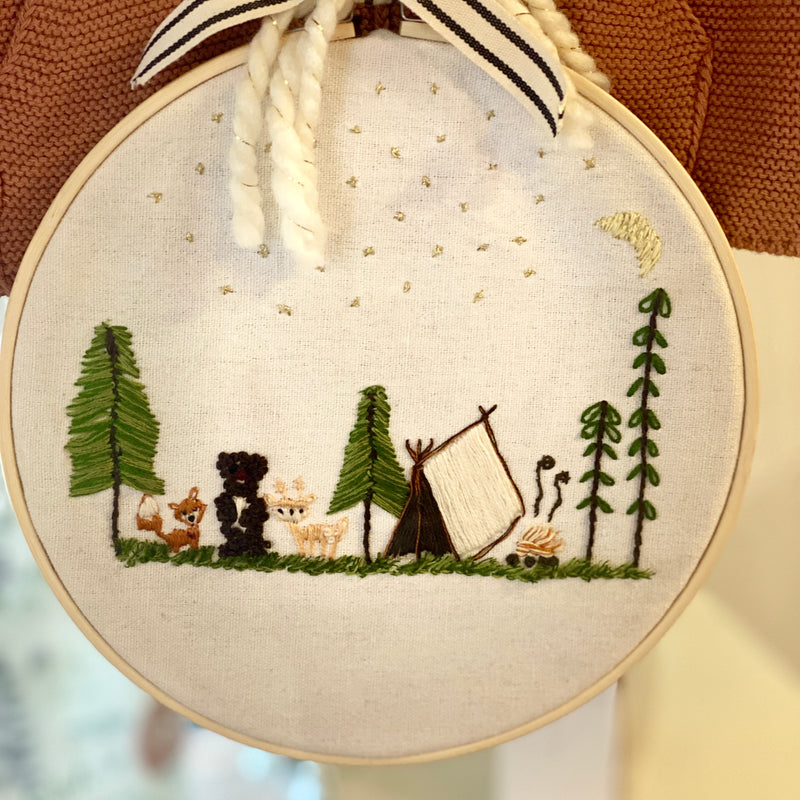 BA - Woodland Embroidery