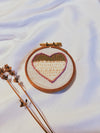 BA - Handcrafted Heart Hoops