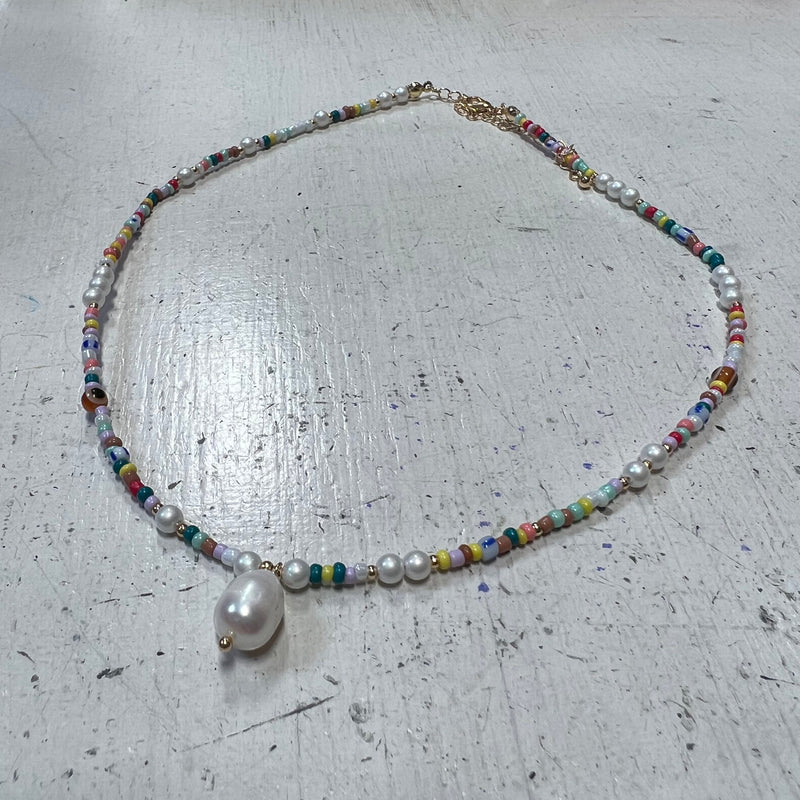 CC - Pearl Multi Necklace
