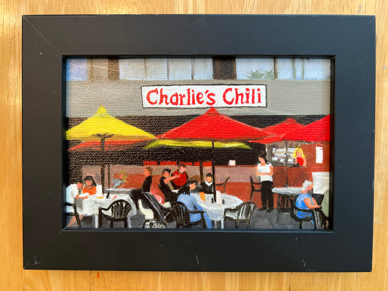 HH giclee of Charlie’s Chili